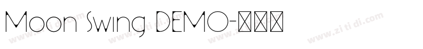 Moon Swing DEMO字体转换